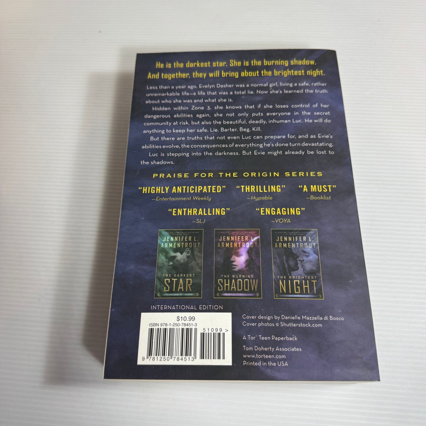 The Brightest Night : An Origin Novel - Jennifer L. Armentrout (New)
