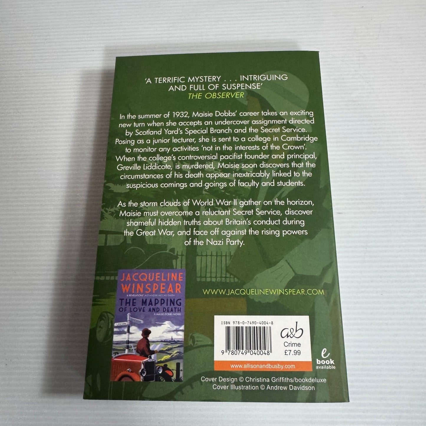 A Lesson In Secrets : A Maisie Dobbs Novel - Jacqueline Winspear