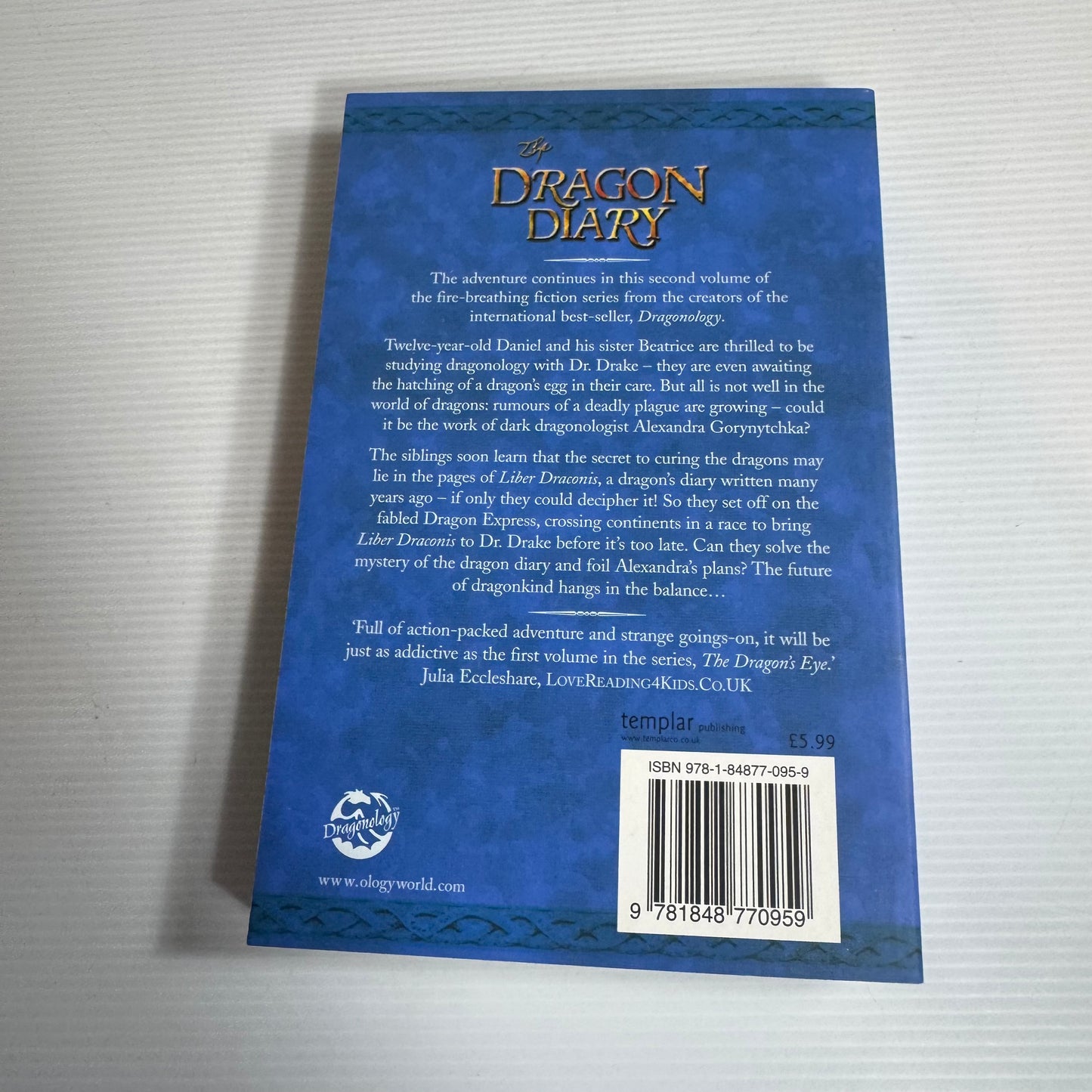 The Dragon Diary - Dugald A. Steer