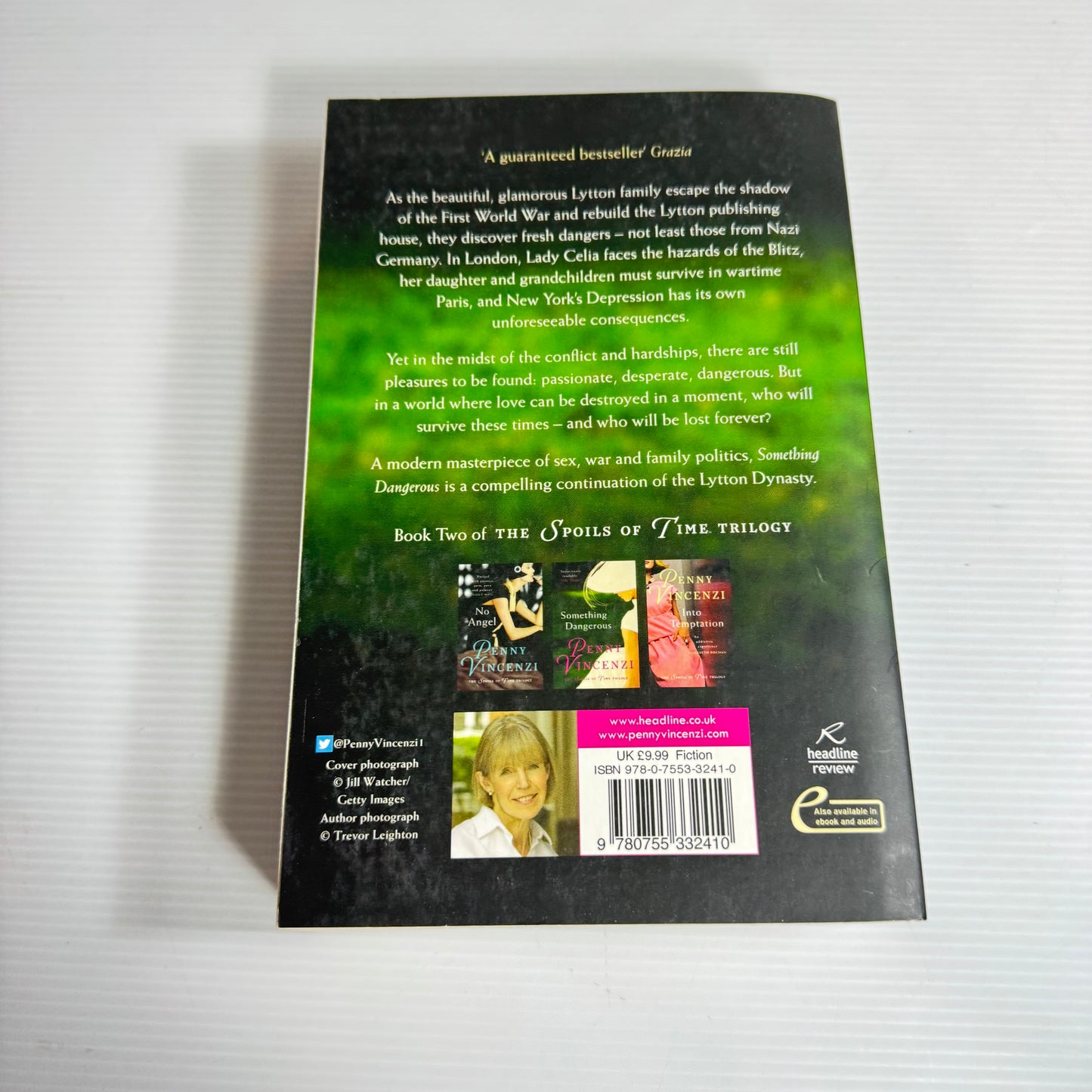 Something Dangerous : The Spoils of Time Trilogy - Penny Vincenzi (New)