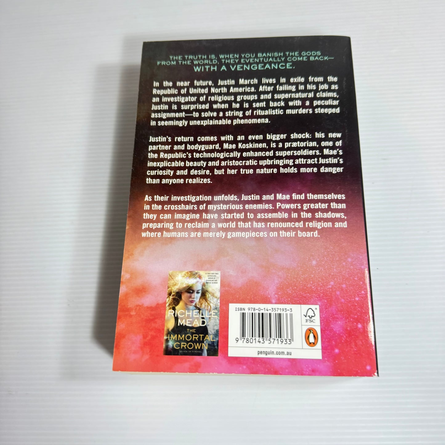 Gameboard of the Gods : An Age of X Novel - Richelle Mead (New)