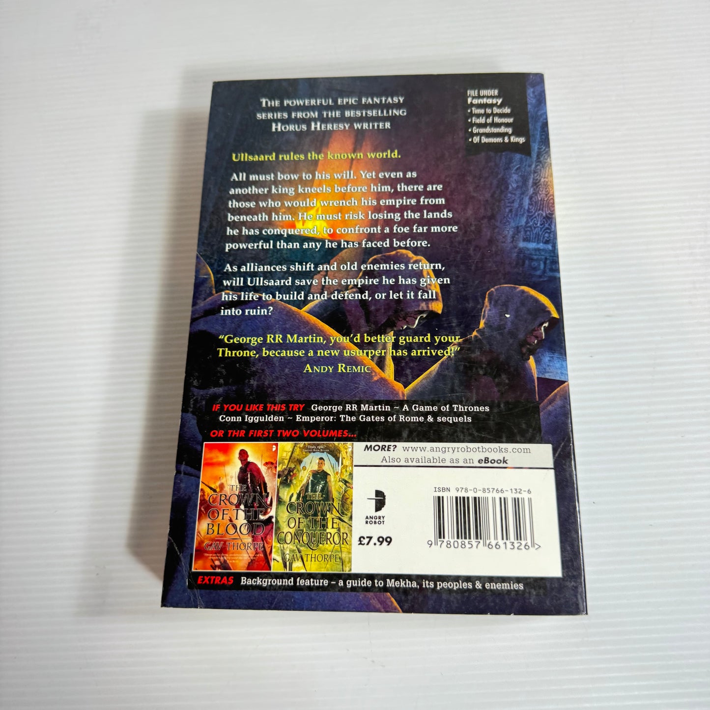 The Crown of the Usurper : The Crown of the Blood Book 3 - Gav Thorpe (New)