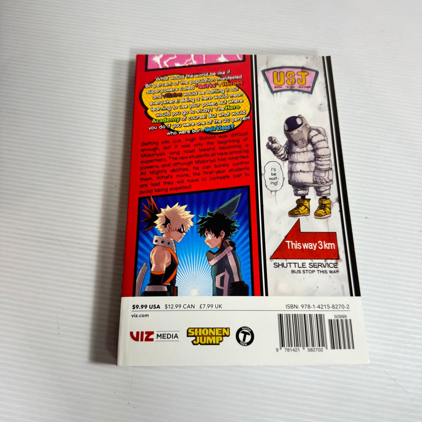 My Hero Academia Graphic Novel Book 2 - Kohei Horikoshi (New)