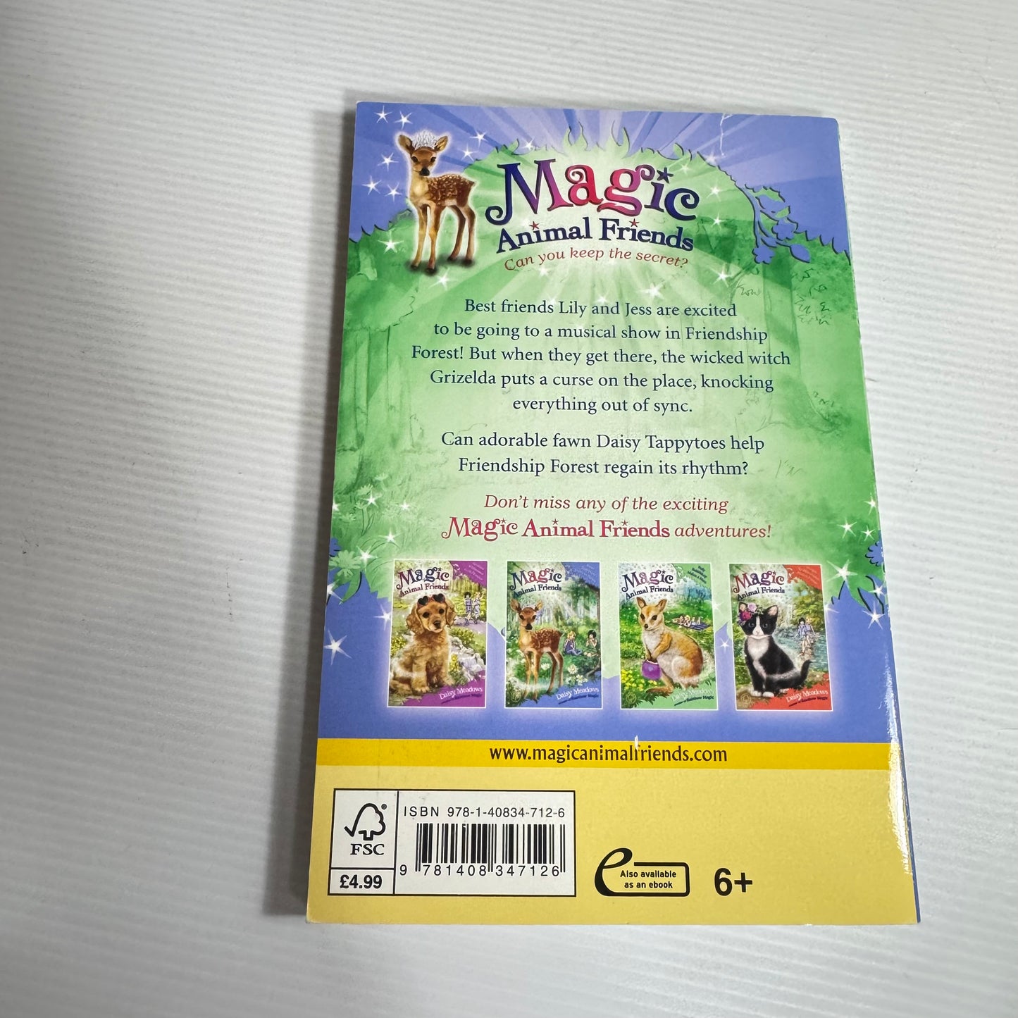 Magic Animal Friends : Daisy Tappytoes Dares to Dance - Daisy Meadows (New)