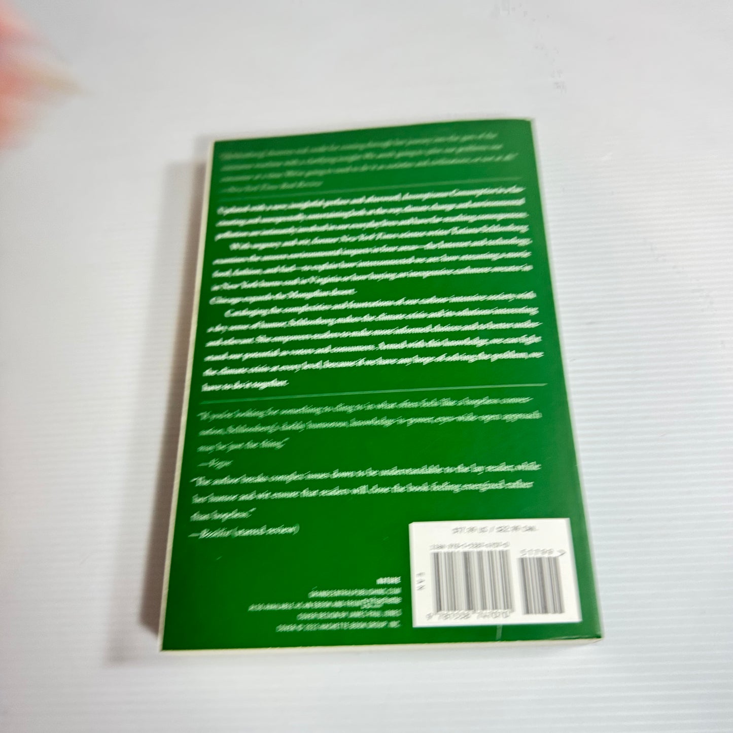 Inconspicuous Consumption : The Environmental Impact You Don't Know You Have - Tatiana Schlossberg (New)
