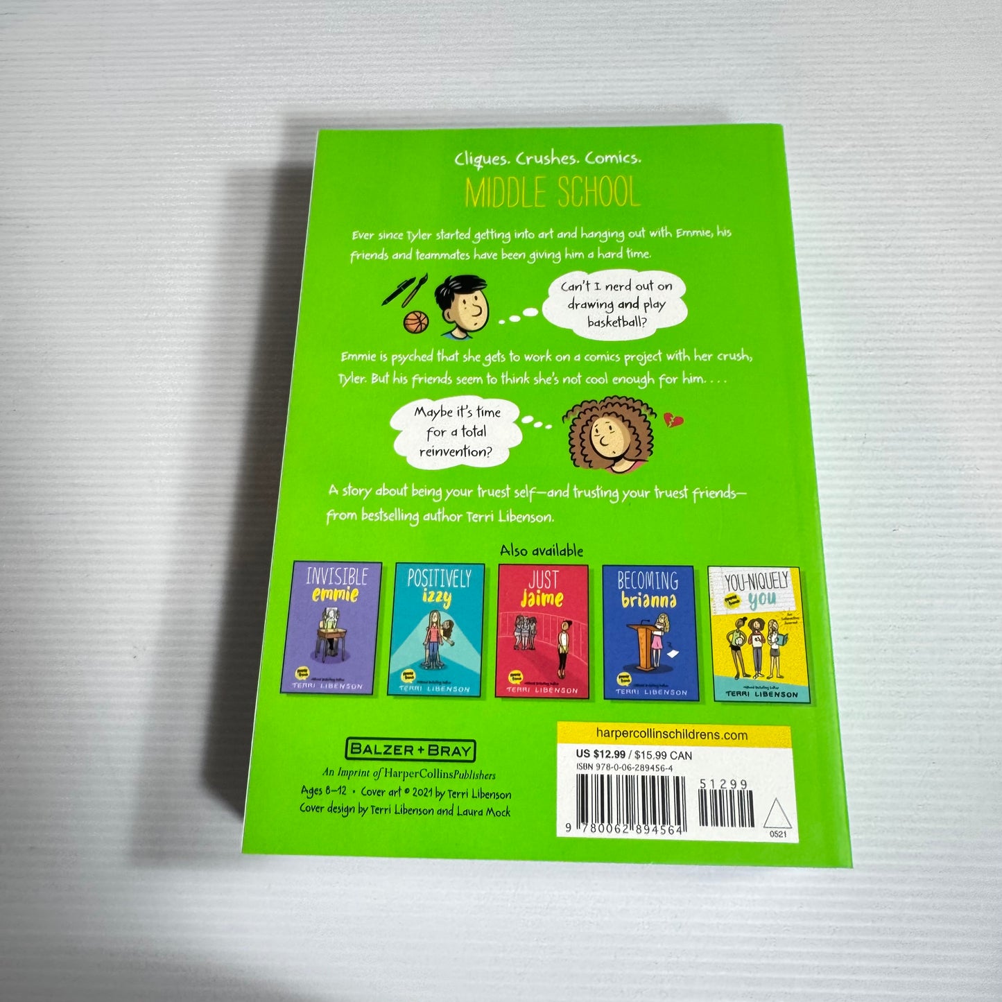 Truly Tyler - Terri Libenson (Graphic Novel) (New)
