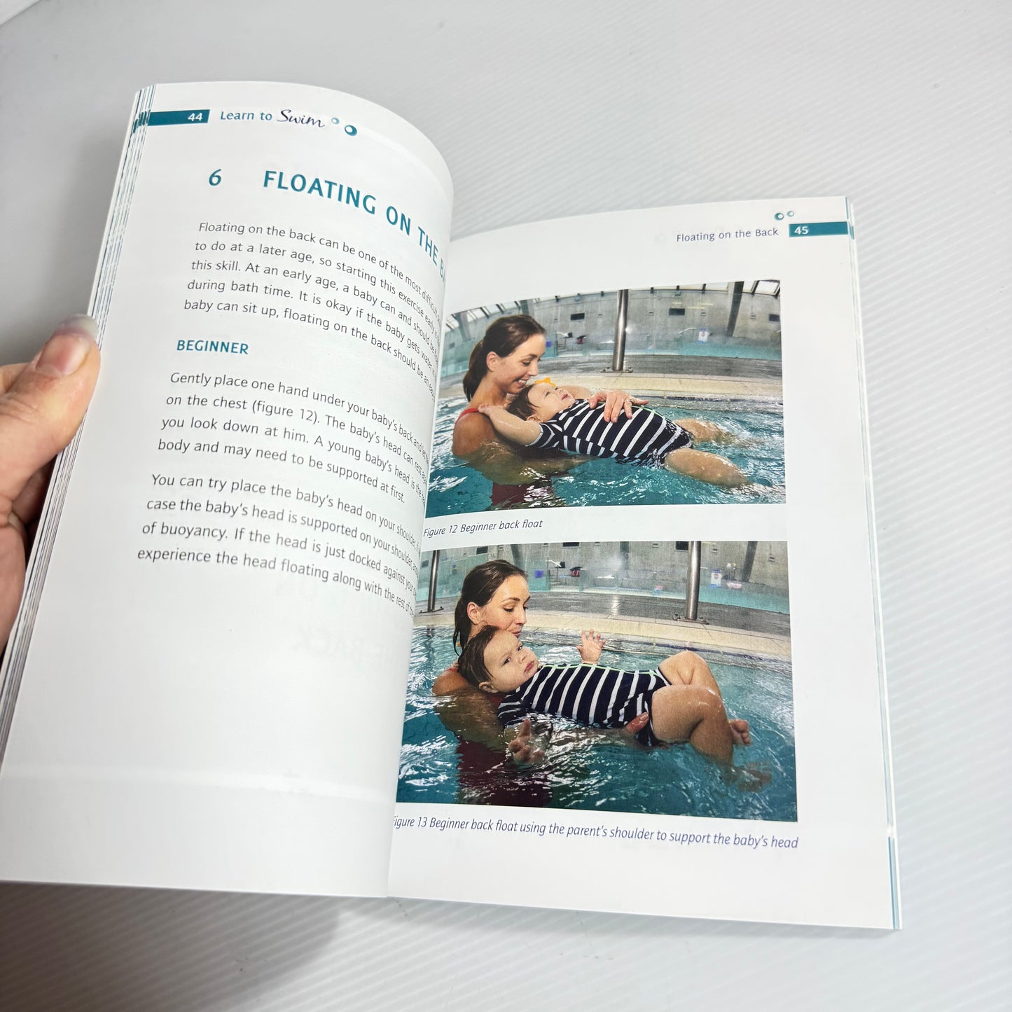 Learn to Swim : Helping Parents Teach Their Baby To Swim - Tracey Ayton & Ben Holden (New)