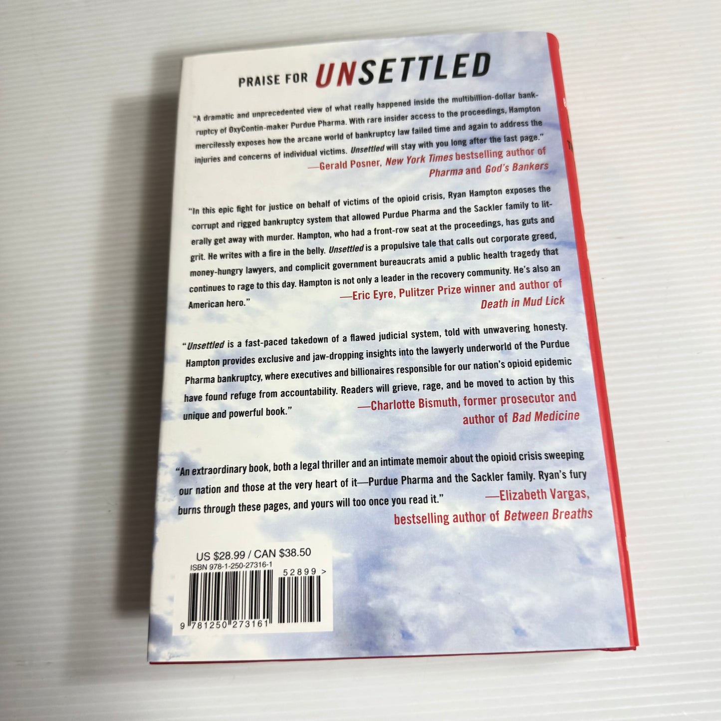Unsettled - Ryan Hampton (New)