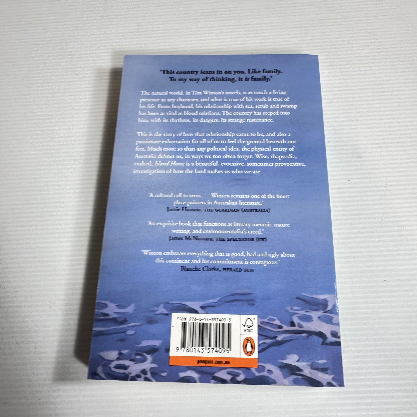 Island Home : A  Landscape Memoir - Tim Winton (New)