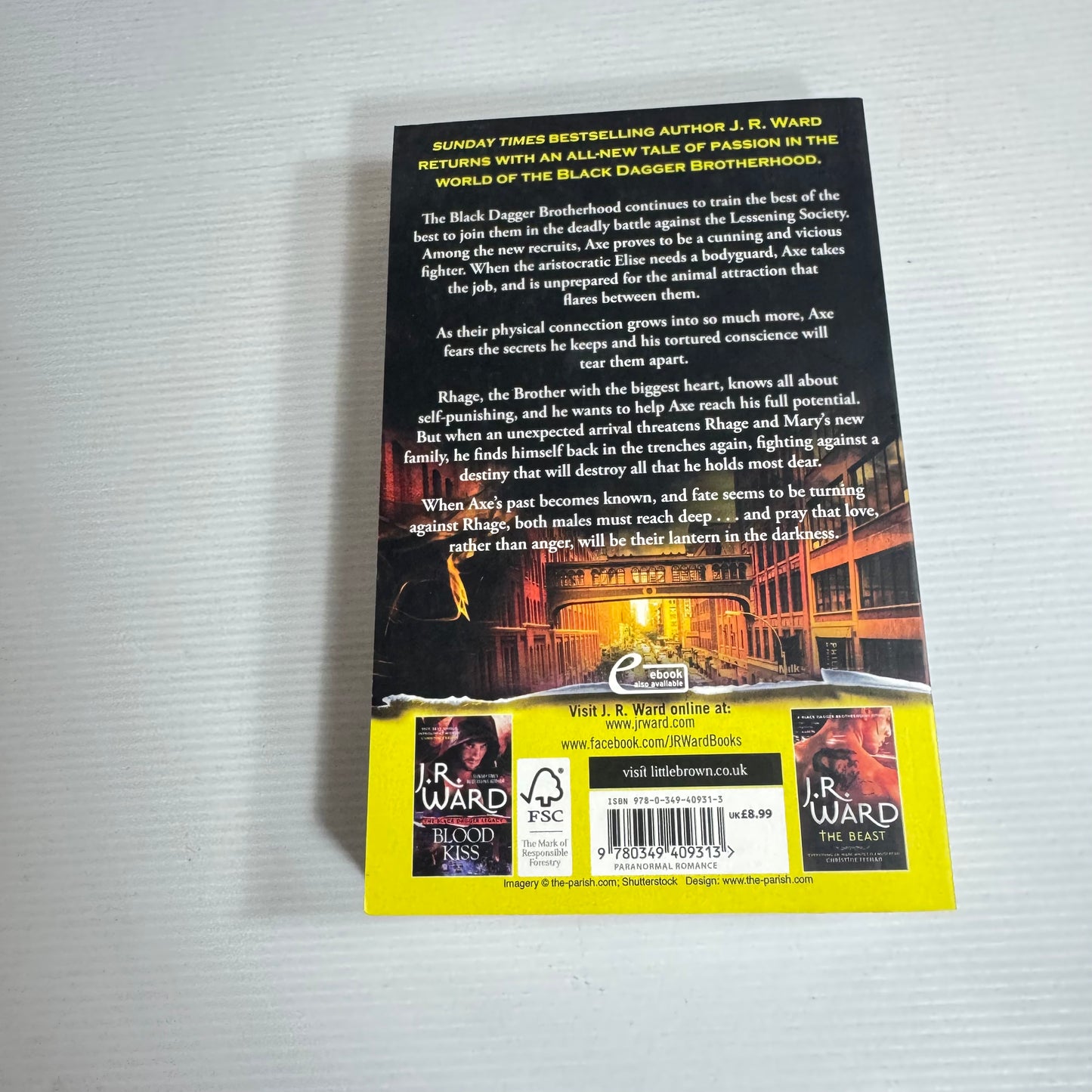 Blood Vow : The Black Dagger Legacy - J.W. Ward (New)
