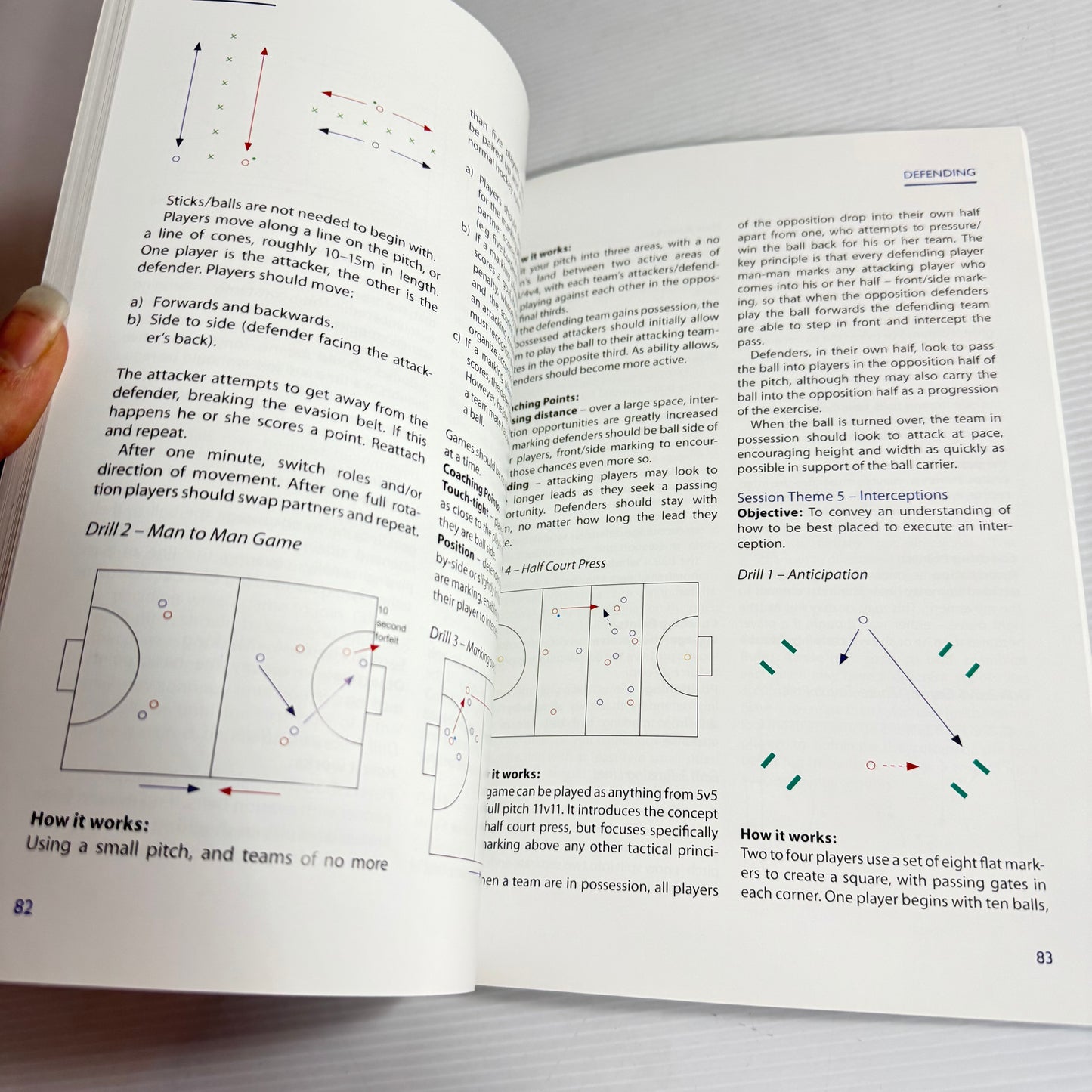 Hockey Drills: Session Ideas And Drills For The Coach - Mal Alexander (New)