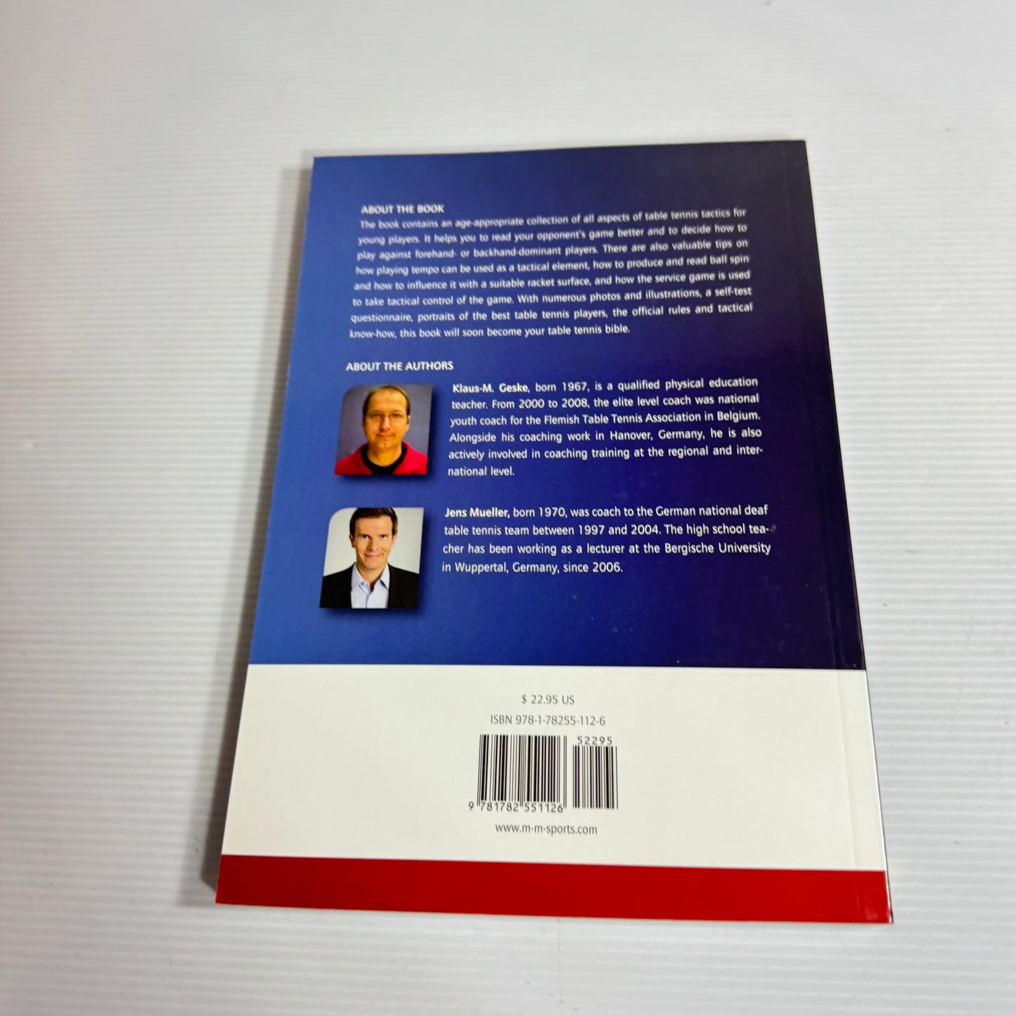 Table Tennis Tactics - Geske And Mueller (New)