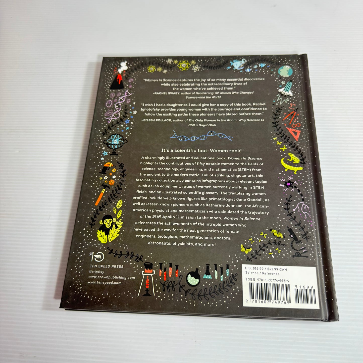 Women In Science : 50 Fearless Pioneers Who Changed the World - Rachel Ignotofsky (New)