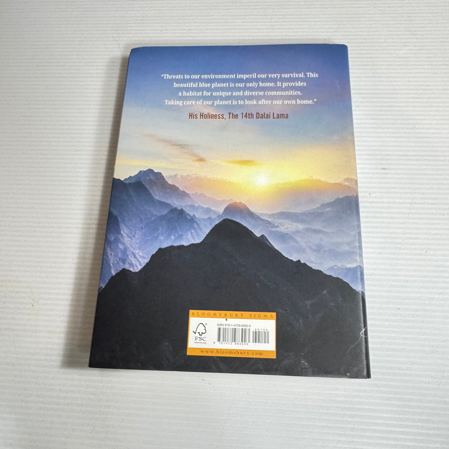 Our Only Home : A Climate Appeal To The World - His Holiness The Dalai Lama with Franz Alt (New)