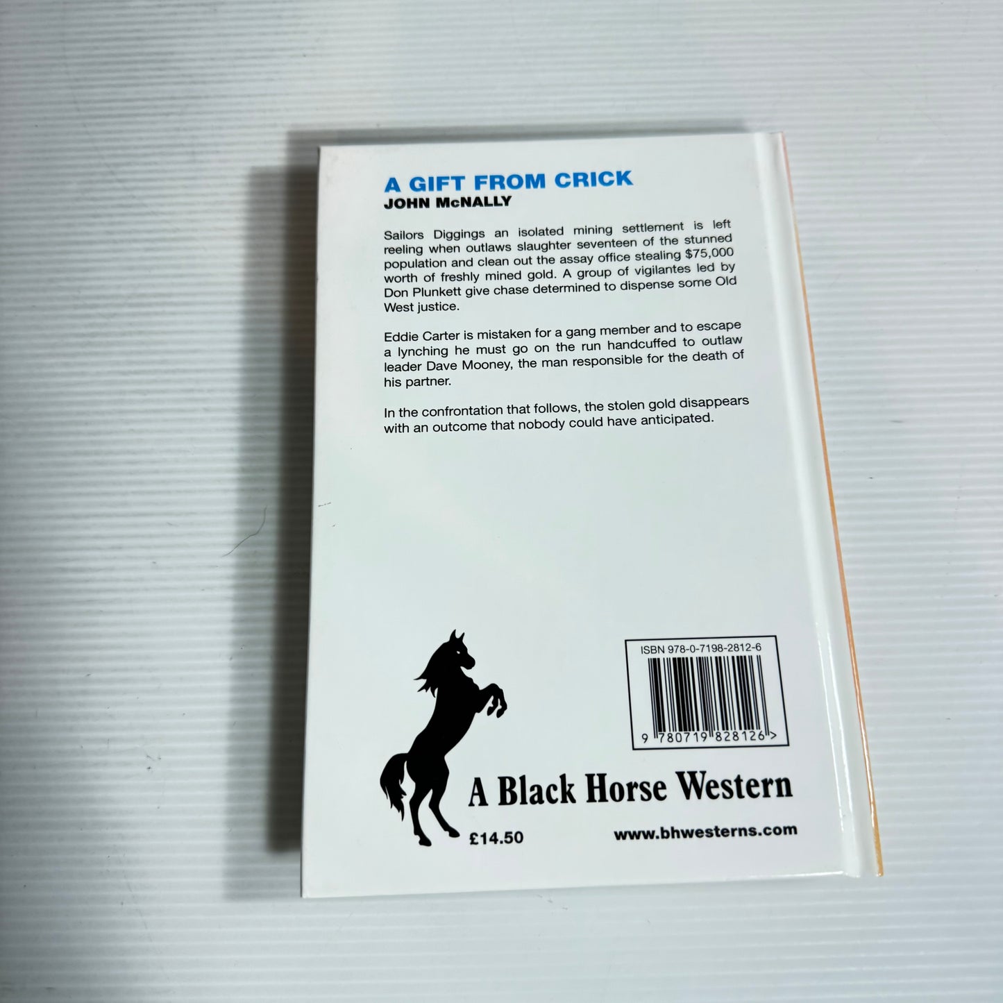 A Gift From Crick : A Black Horse Western - John McNally (New)