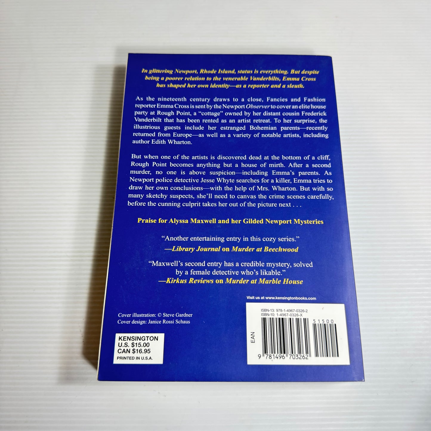 Murder at Rough Point - Alyssa Maxwell (New)
