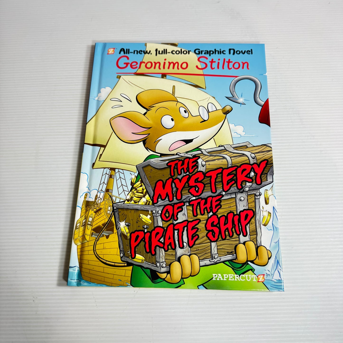 All-new, Full-color Graphic Novel Geronimo Stilton - The Mystery of the Pirate Ship (New)