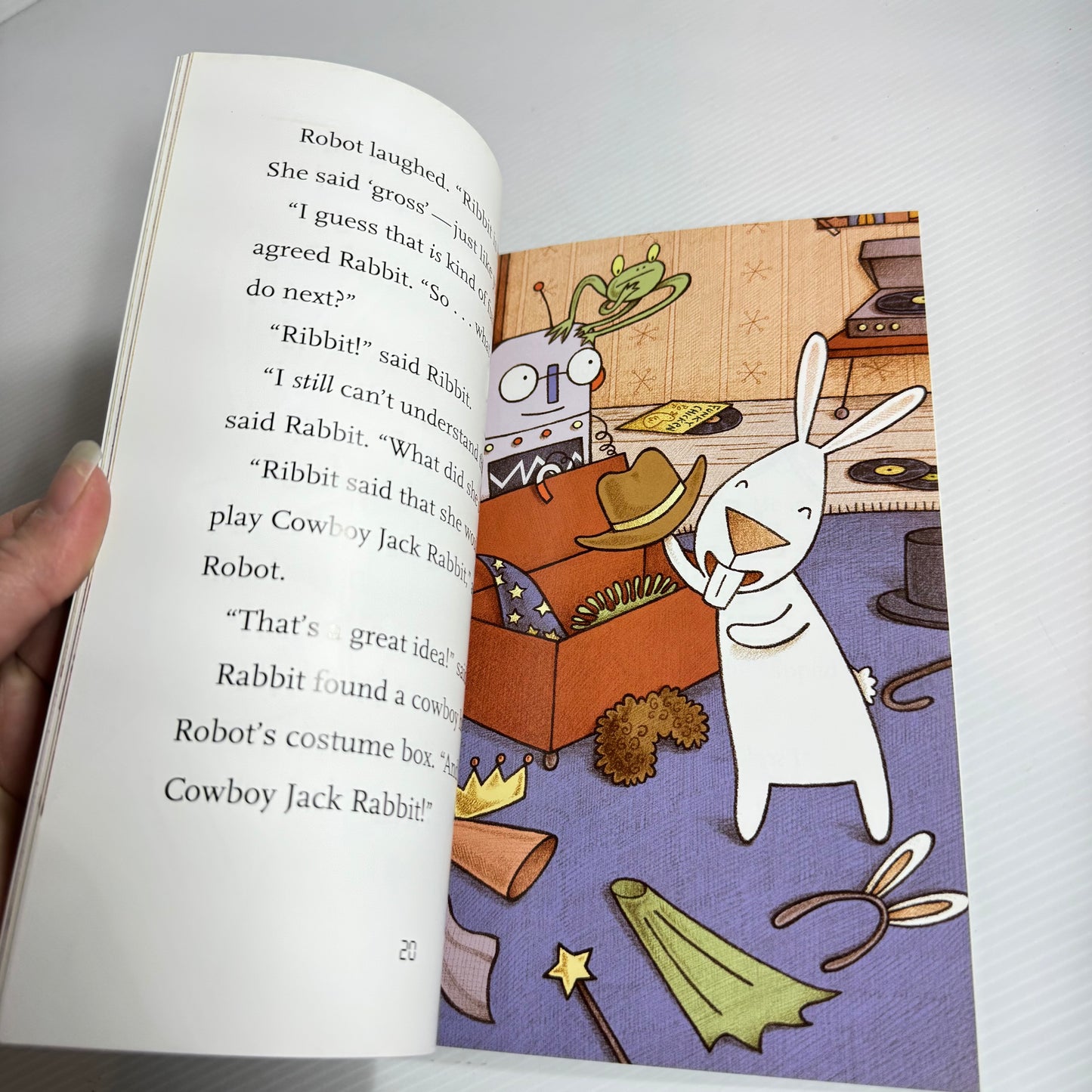 Rabbit & Robot and Ribbit - Cece Bell (New)