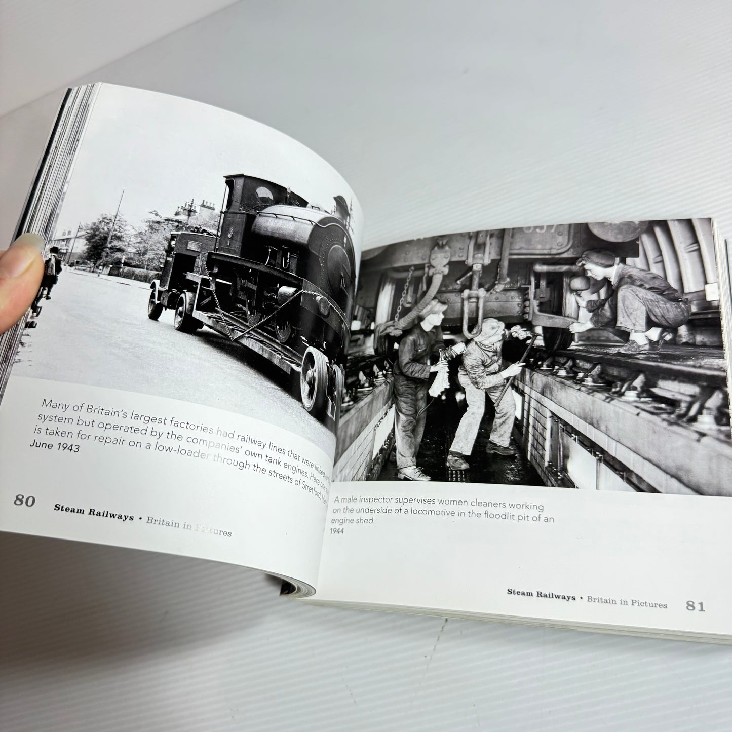 Steam Railways : Britain In Pictures (New)