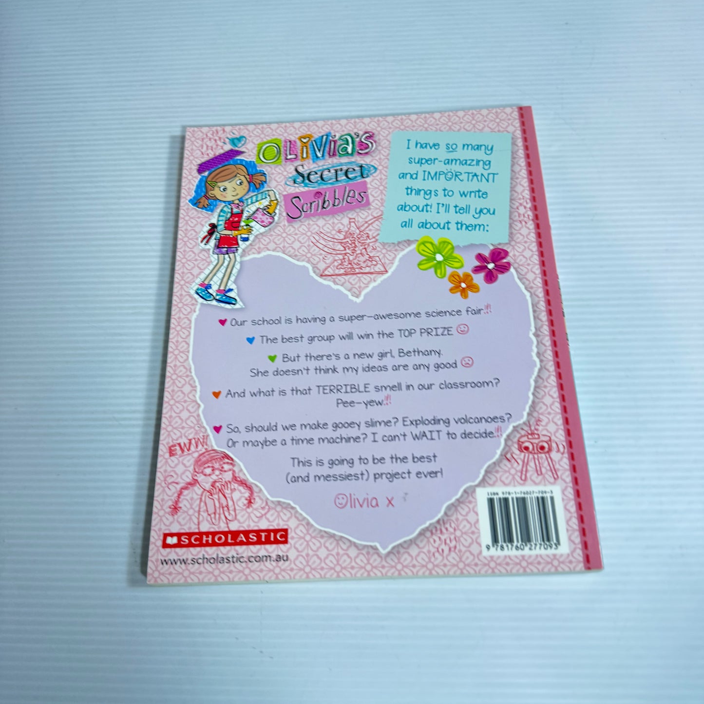 Olivia's Secret Scribbles : Super Science Stars - Meredith Costain & Danielle McDonald (New)