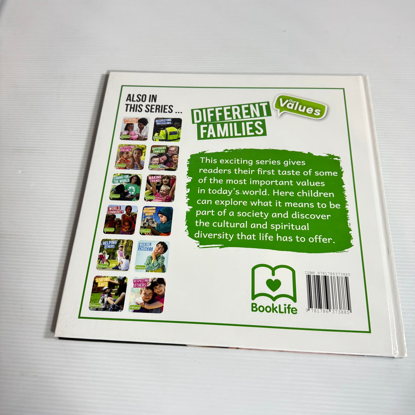 Different Families: Our Values - Steffi Cavell-Clarke (New)