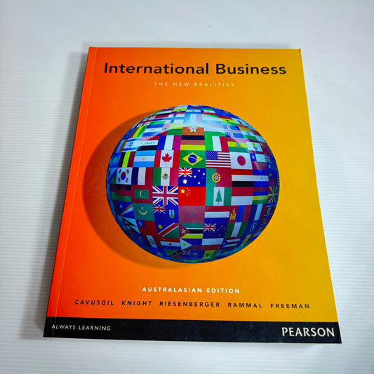 International Business: The New Realities - Cavusgil, Knight, Riesenberge, Rammal, Freeman (New)