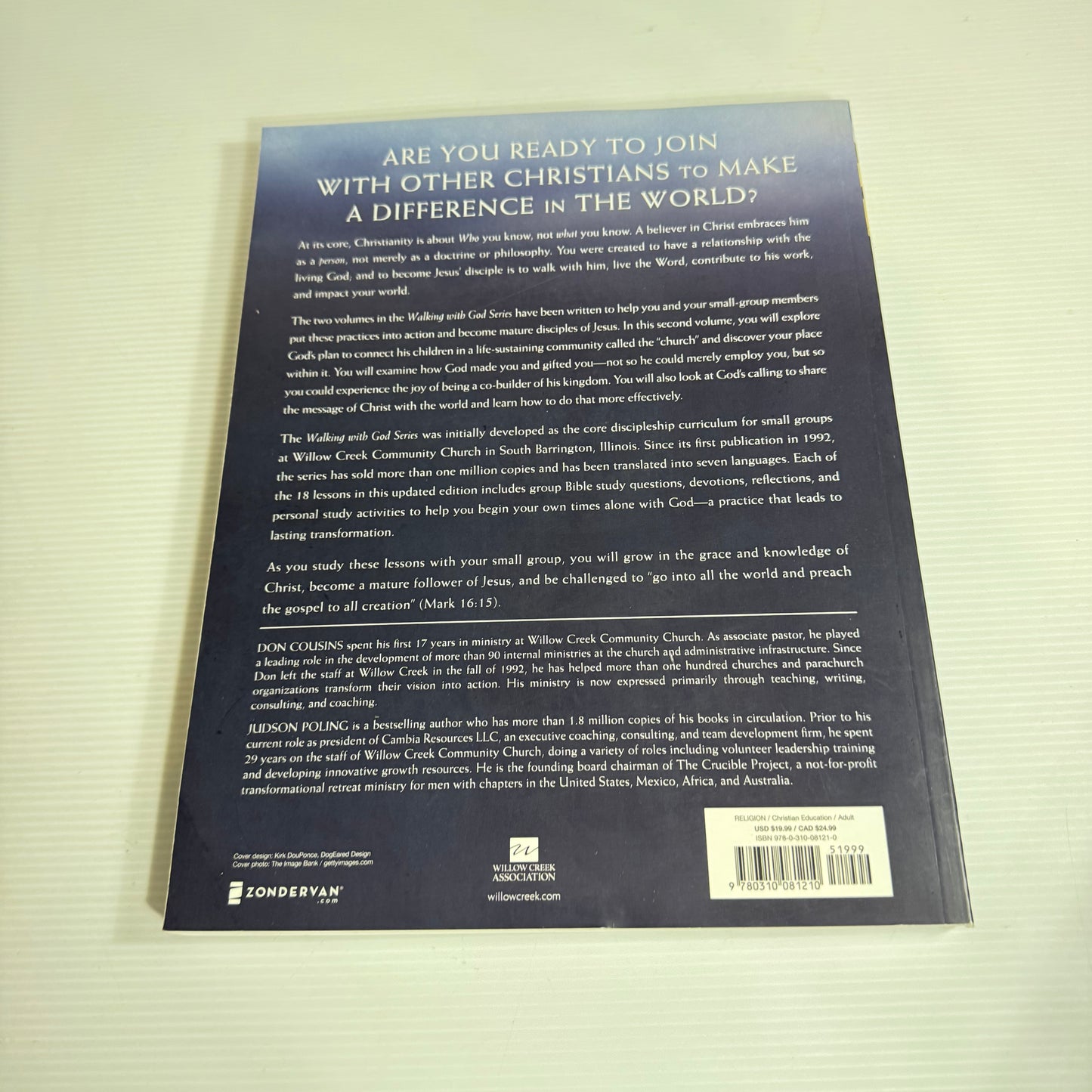 The Work Of A Disciple: Living Like Jesus - Don Cousin And Judson Poling (New)