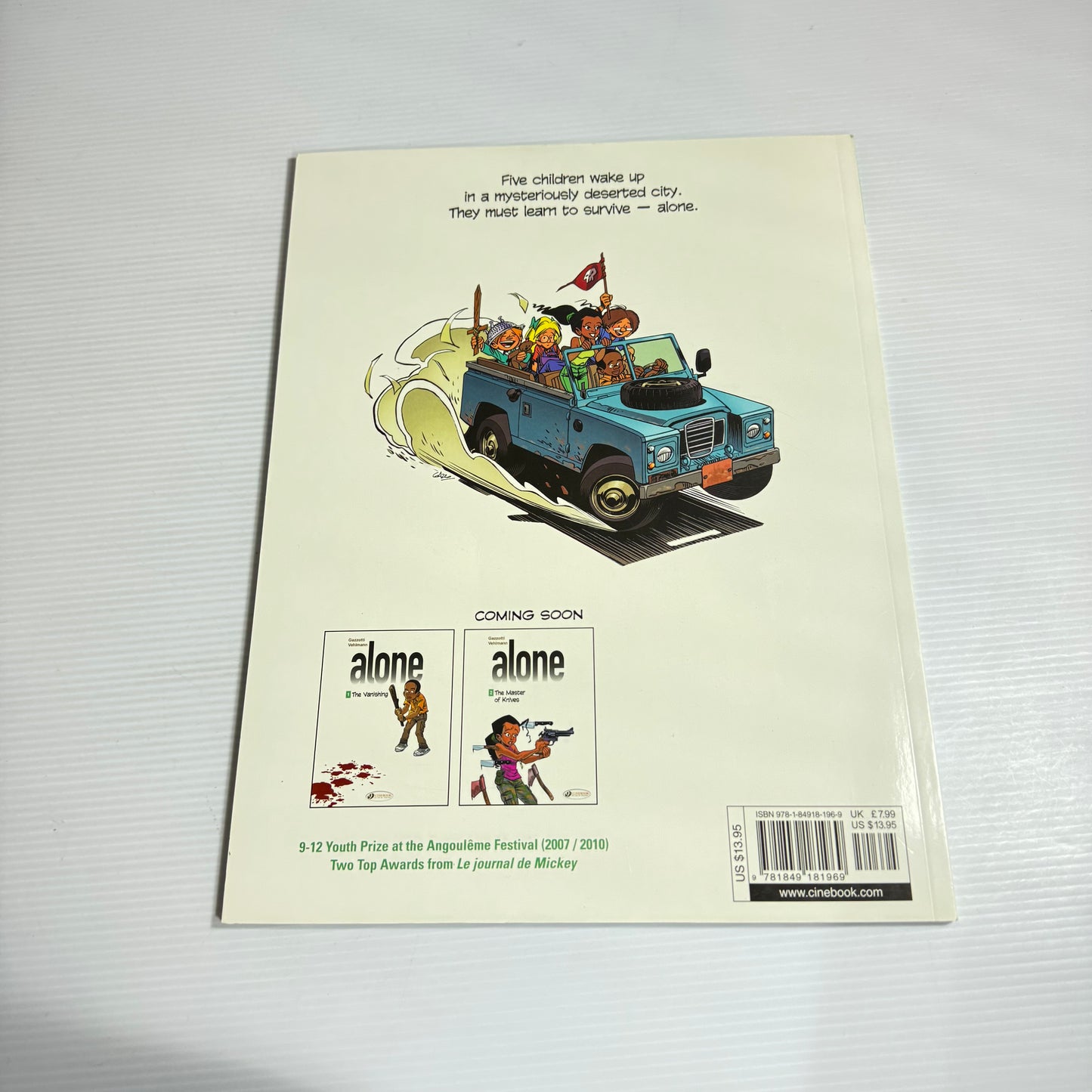 Alone: 1 The Vanishing - Gazzotti Vehlmann (New) (Graphic novel)