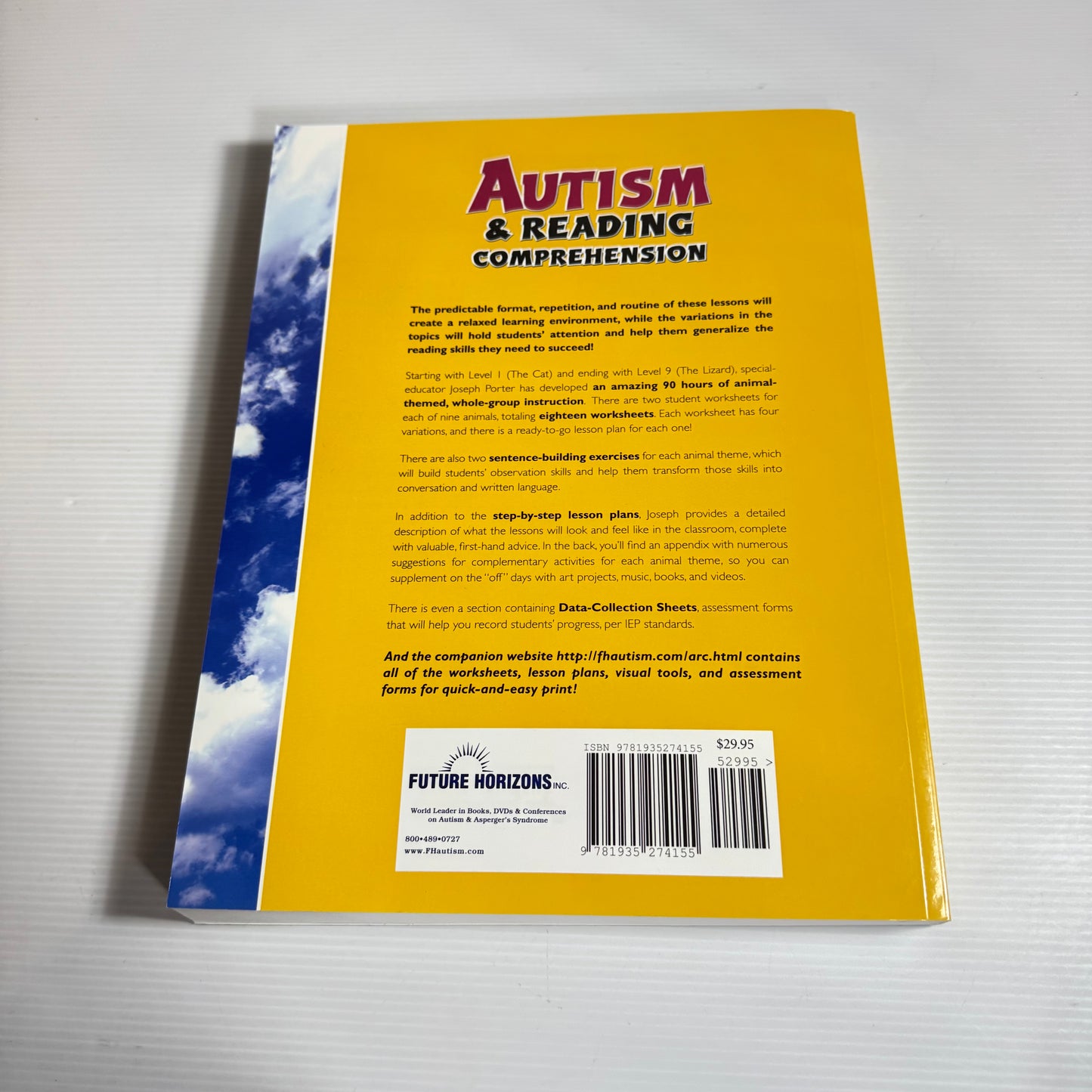 Autism & Reading Comprehension: Ready-to-Use Lessons For Teachers - Joseph Porter (New)