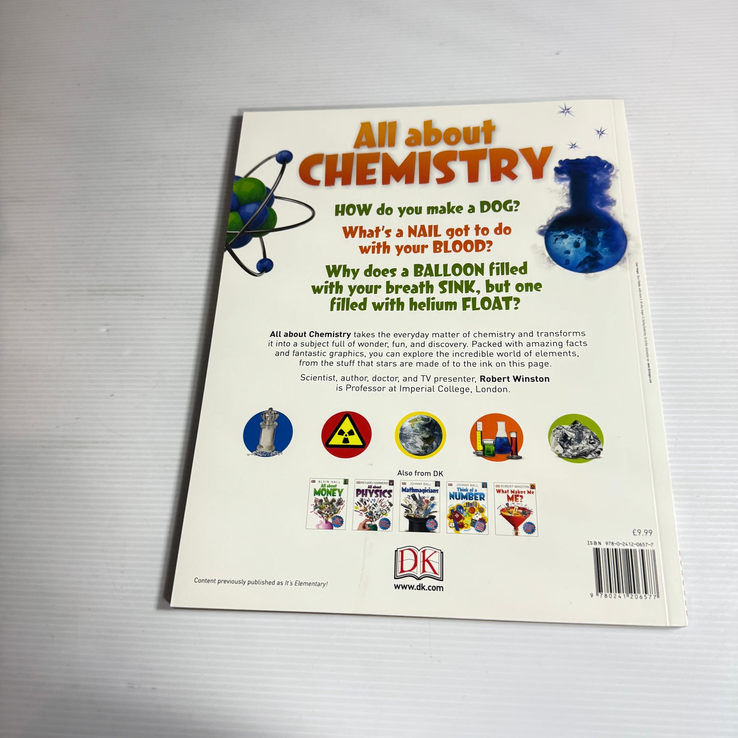 All About Chemistry - Robert Winston (New)