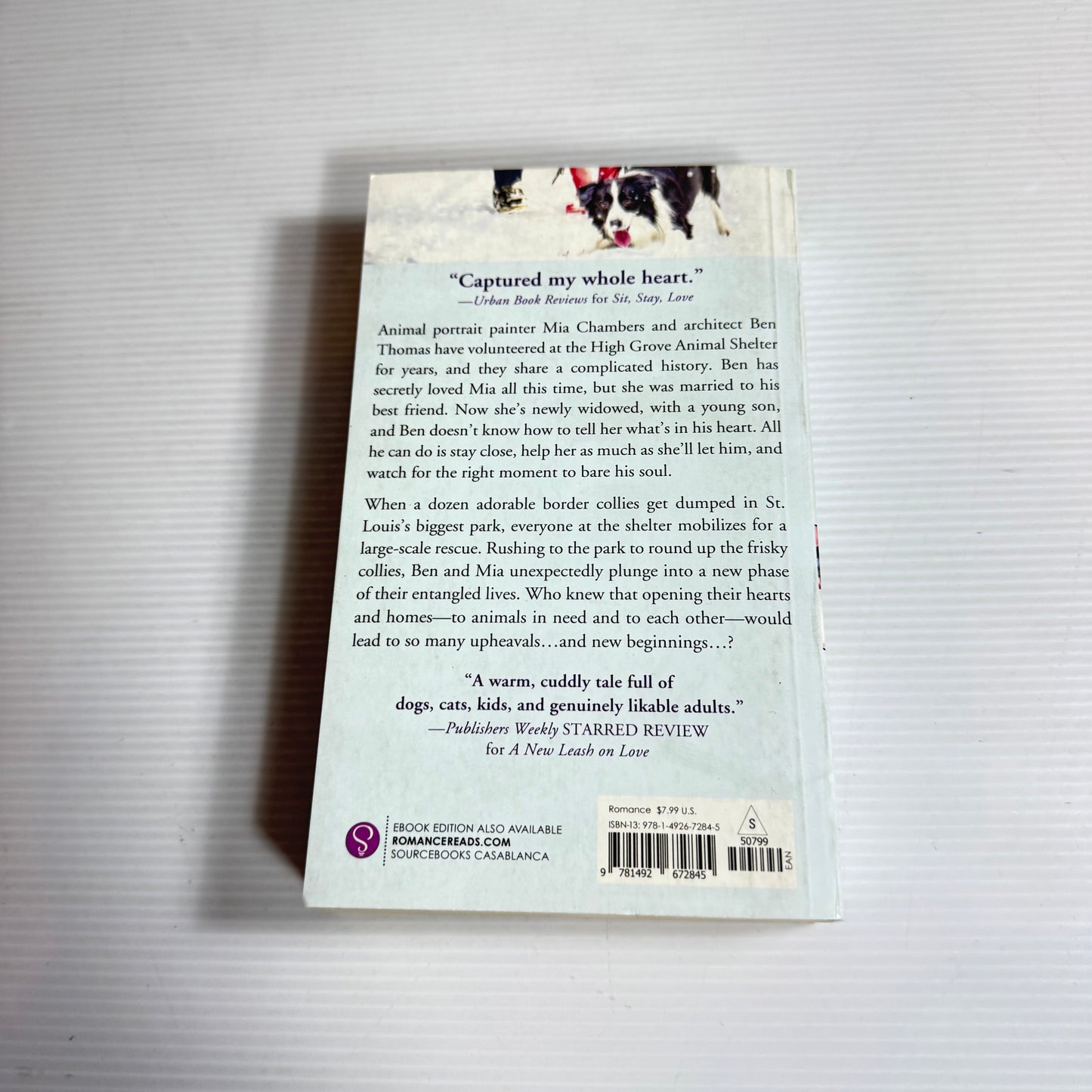 Love At First Bark: A Rescue Me Novel - Debbie Burns (New)