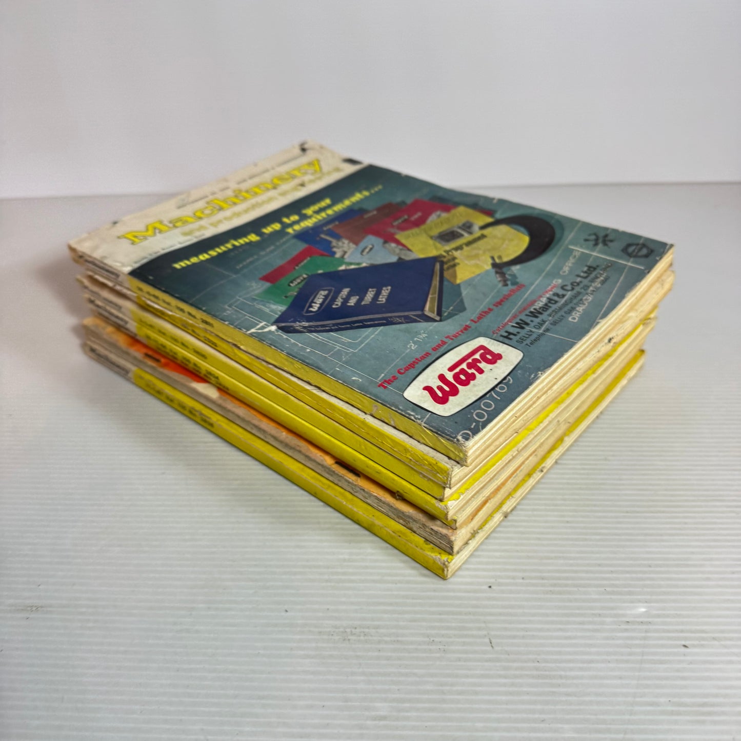 Machinery and Production Engineering Magazine Book Bundle x 7 (Vintage)(2545)