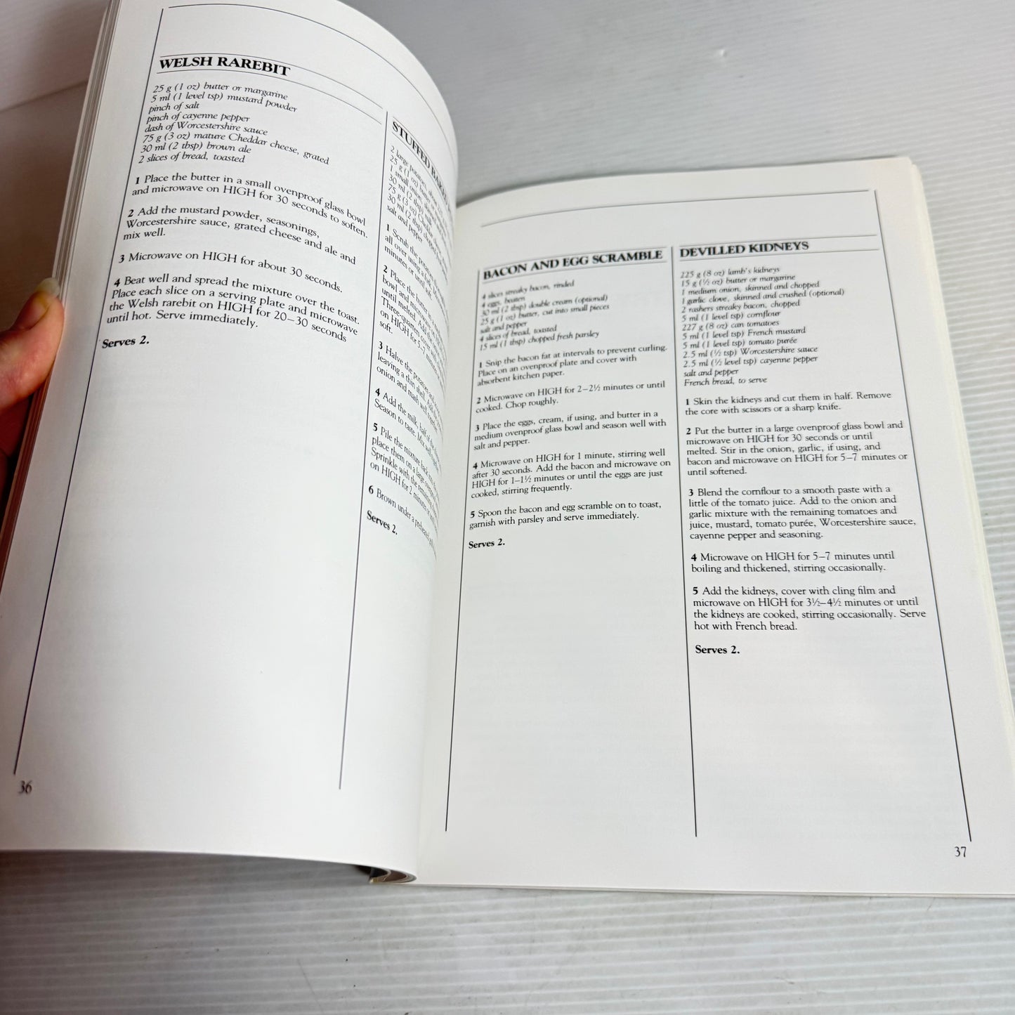 Vintage Microwave Cook Book Bundle x 4 Books (2810)