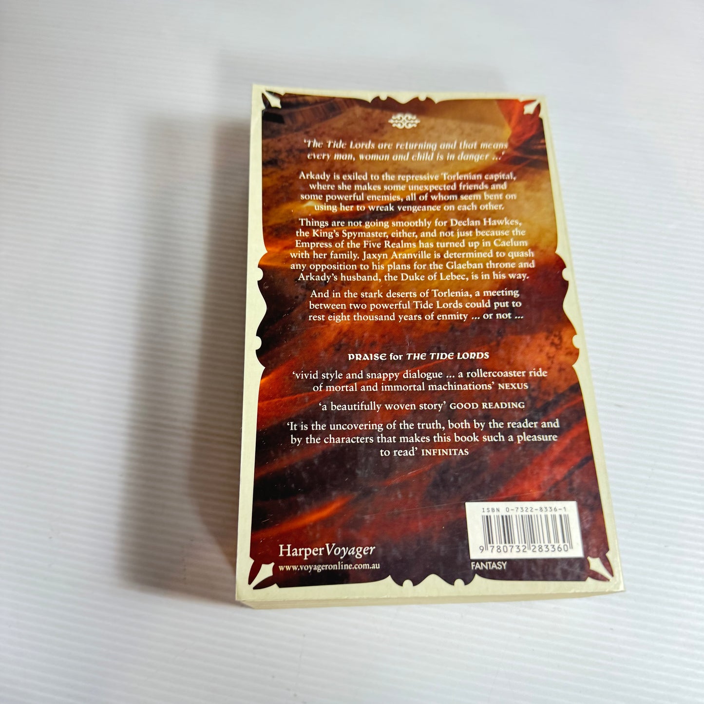 The Gods Of Amyrantha: The Tide Lords Book 2 - Jennifer Fallon (New)