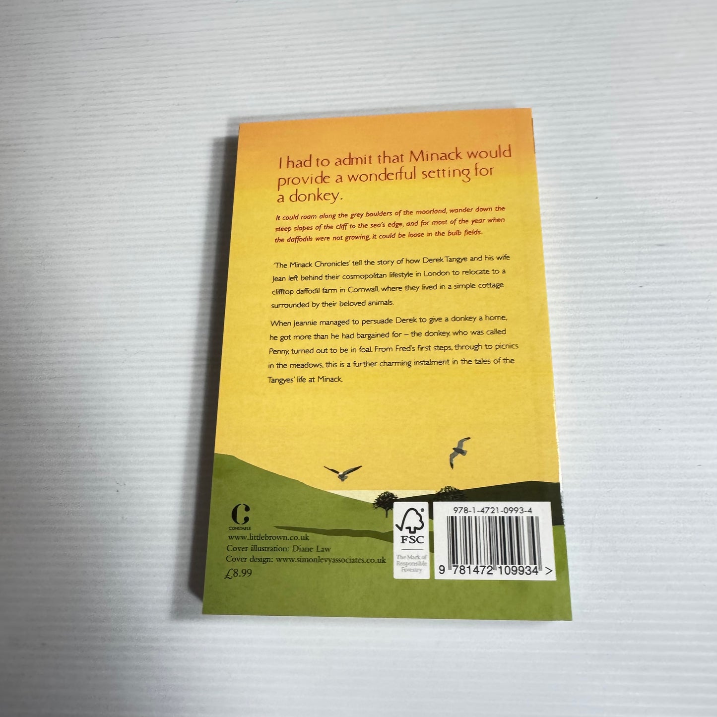 A Donkey In The Meadow: Tales From A Cornish Flower Farm - Derek Tangye (New)