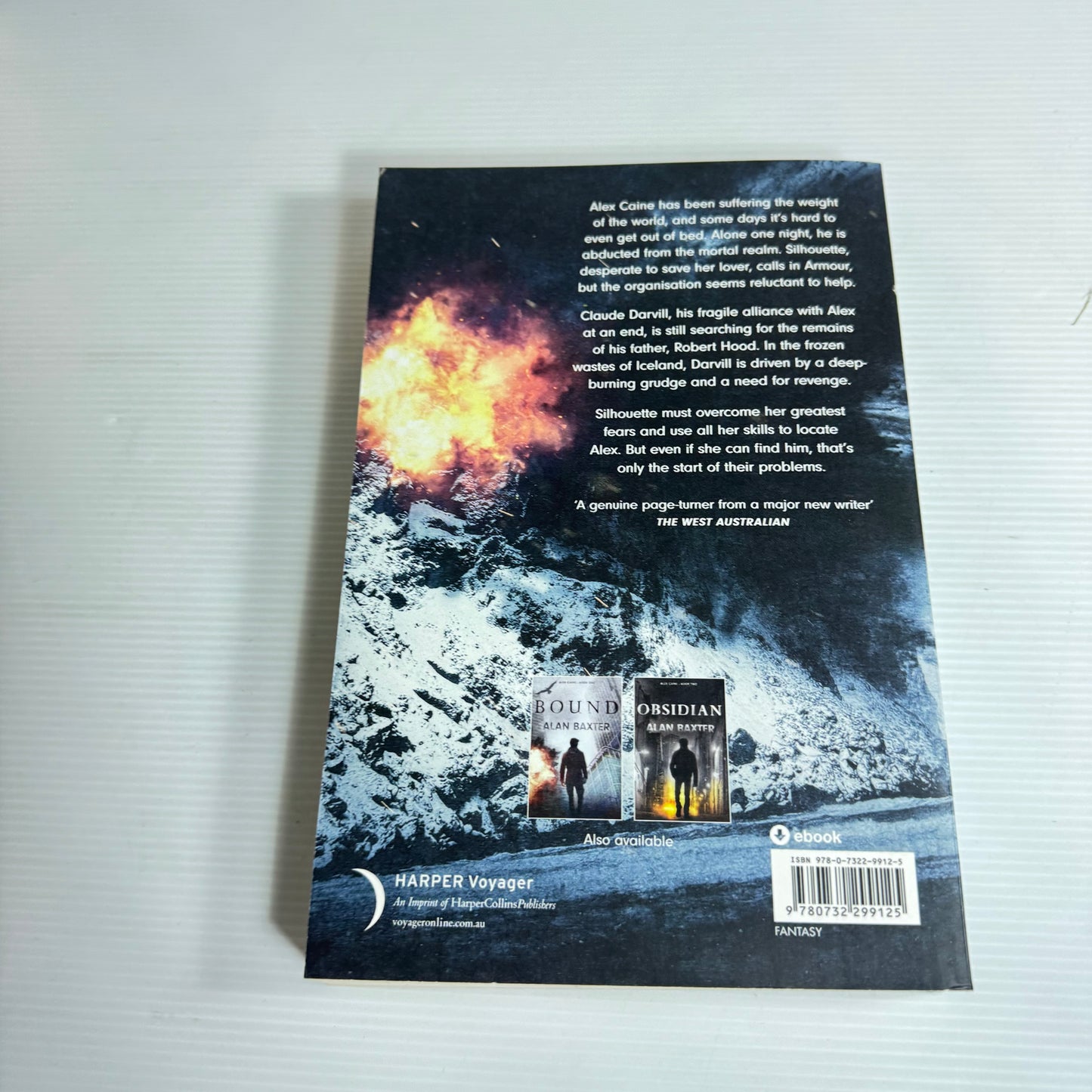 Abduction - Alan Baxter (New)