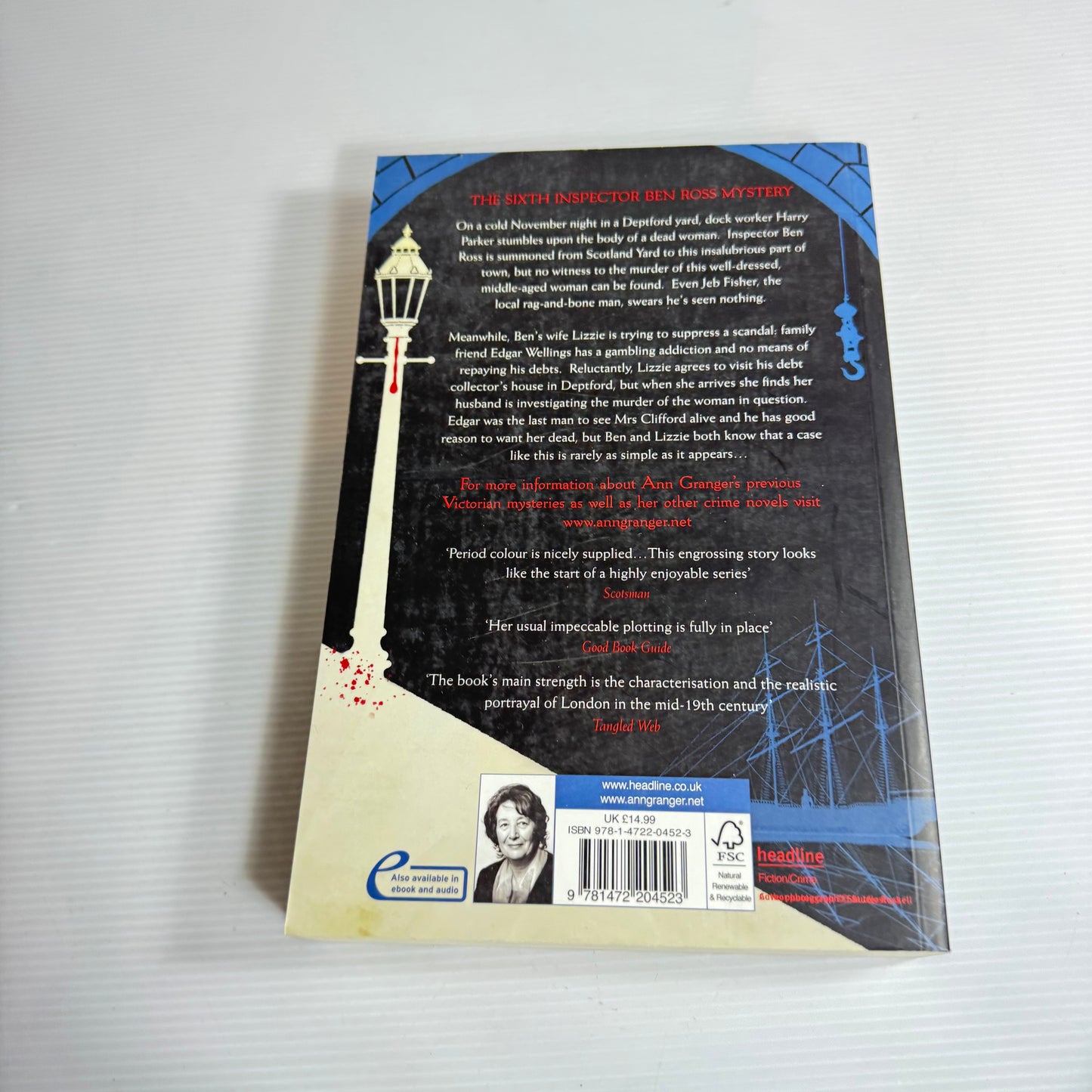The Dead Woman of Deptford : An Inspector Ben Ross Mystery (New)