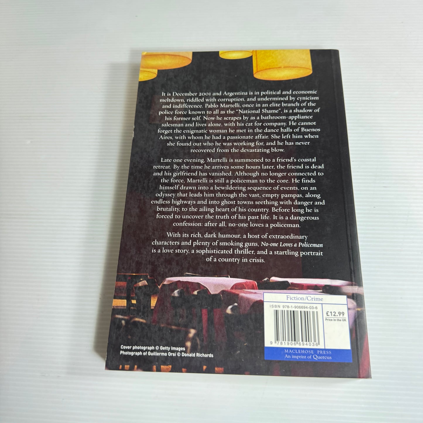 No-One Loves a Policeman - Guillermo Orsi (New)