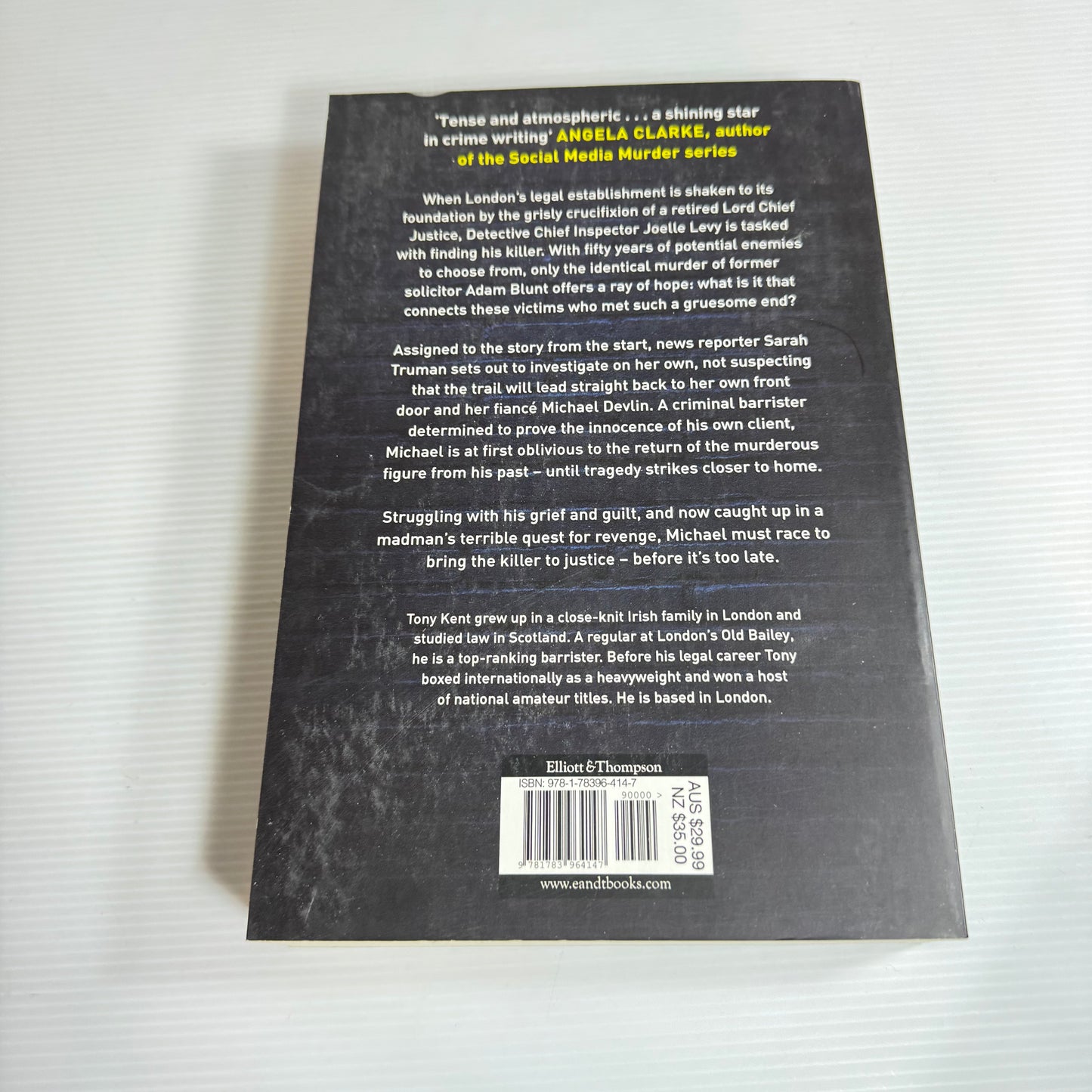 Marked For Death - Tony Kent (New)