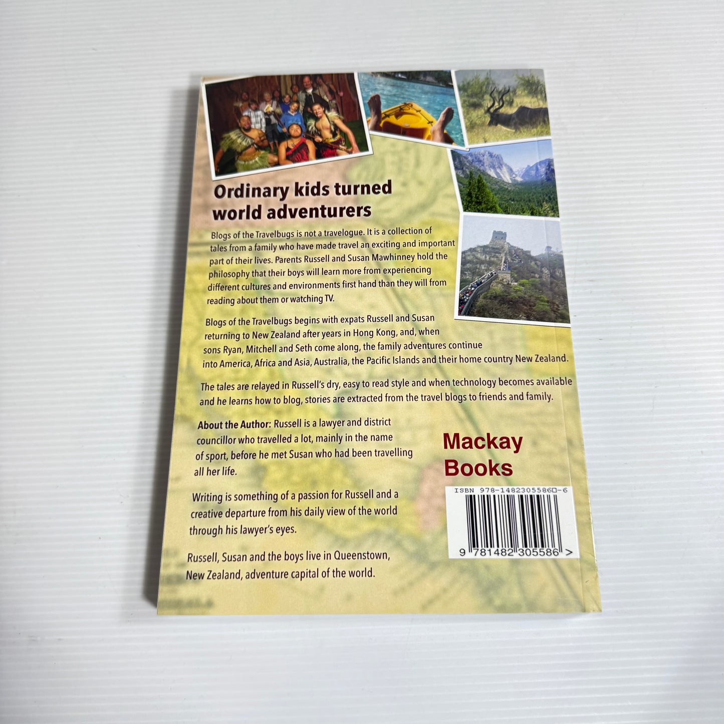 Blogs of the Travel Bugs - Russell Mawhinney (New)