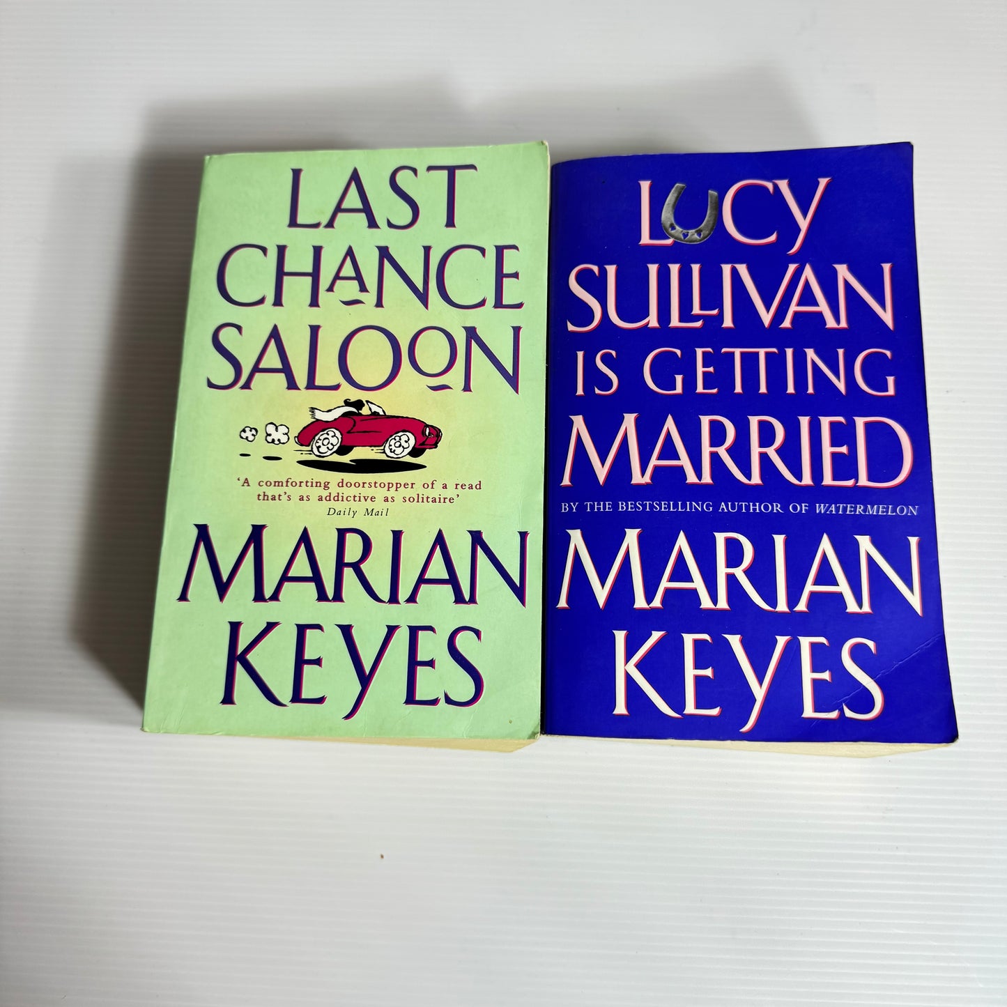 Marian Keyes Book Bundle x 2 : Lucy Sullivan is Getting Married &amp; Last Chance Saloon(3038)