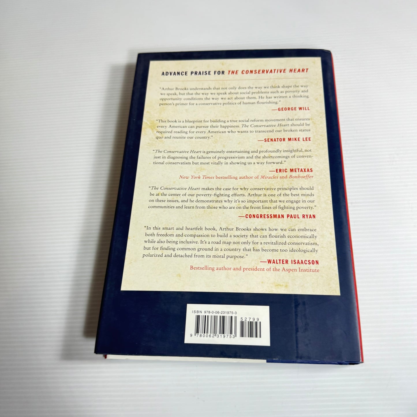 The Conservative Heart - Arthur C. Brooks (New)