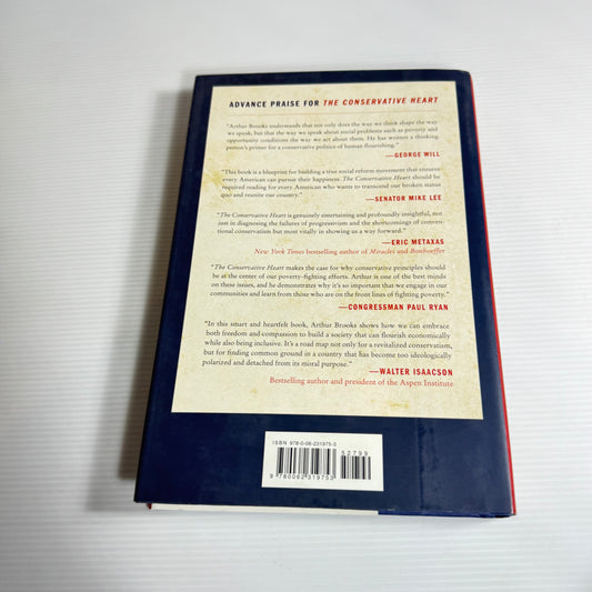 The Conservative Heart - Arthur C. Brooks (New)
