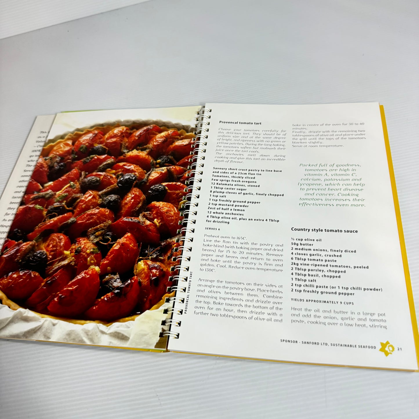The Cook's Calendar : Seasonal Inspiration for the Food of Marlborough
