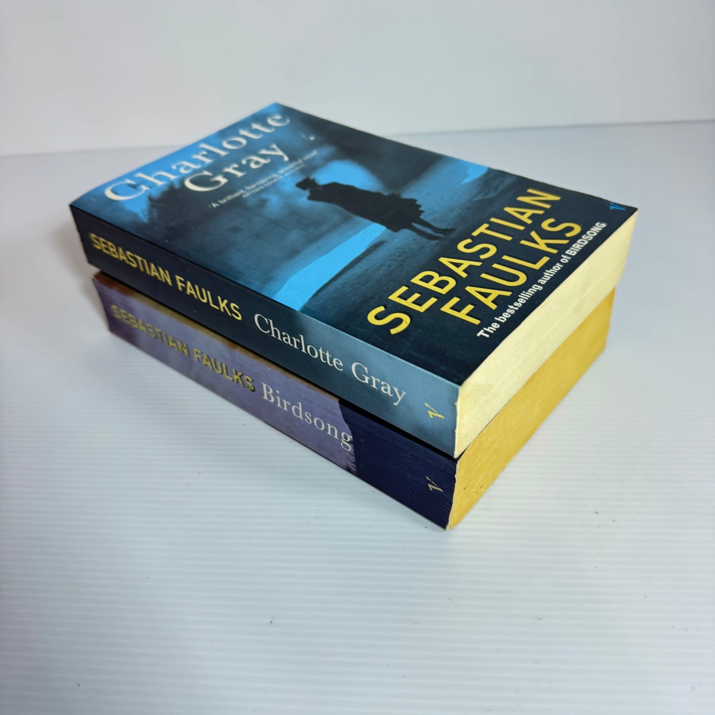 Sebastian Faulks Book Bundle x 2 : Charlotte Gray & Birdsong (3069)