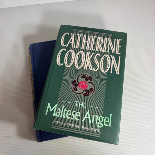 Catherine Cookson Book Bundle x 2 Books : The Maltese Angel & The Black Candle (2528)