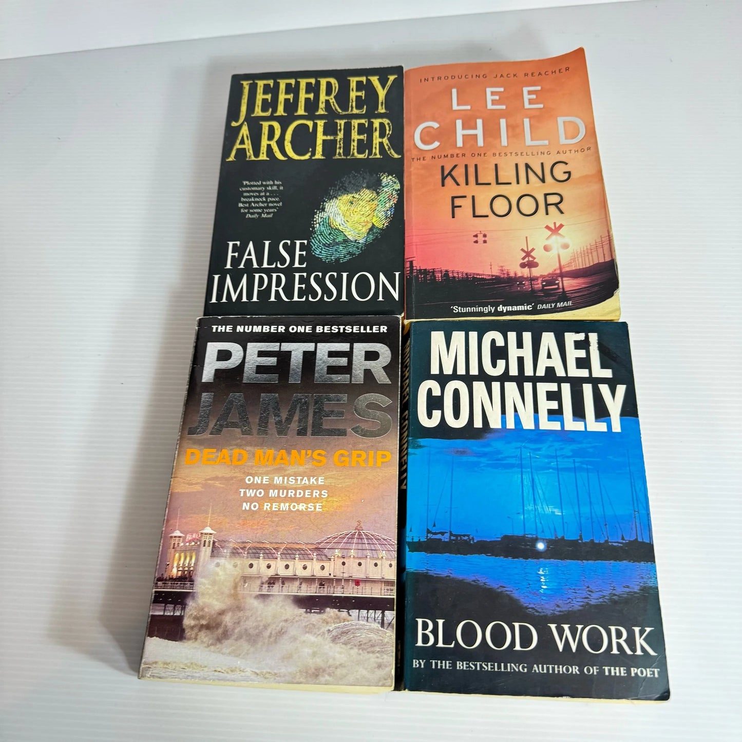 Crime/Mystery Book Bundle x 4 Books : Various Authors (804)