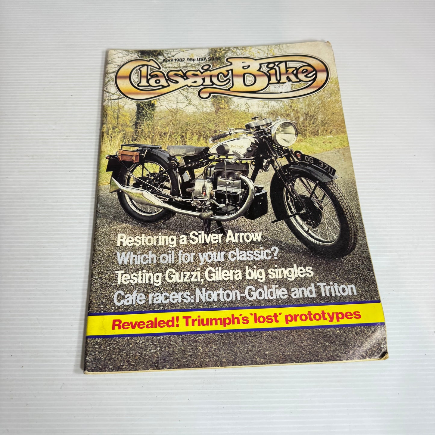 Classic Bike Magazine Book Bundle x 3 : Issues - February/March 1981, July 1981 & April 1982 (Vintage)(2546)