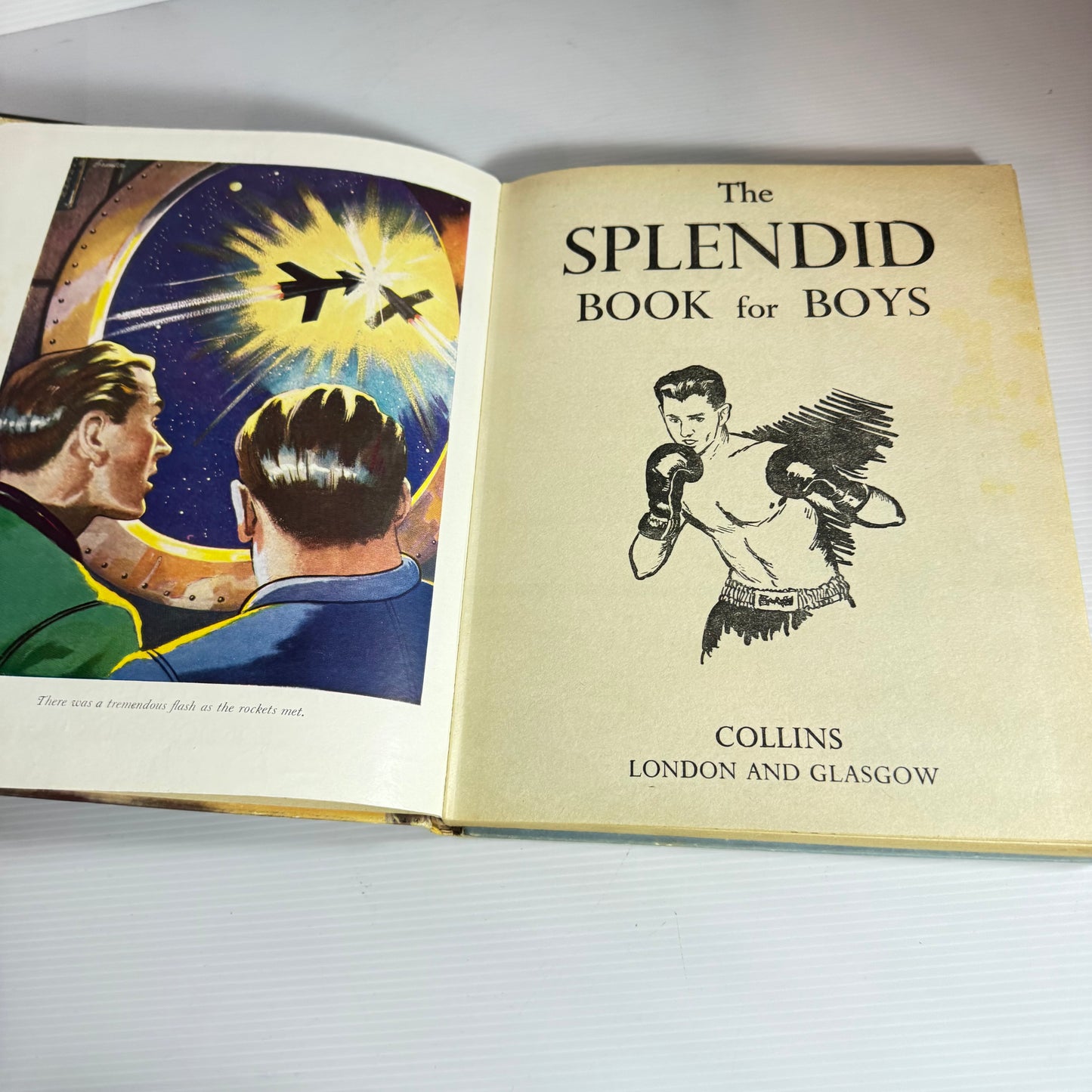 The Splendid Book for Boys - Dean (Vintage 1950's)