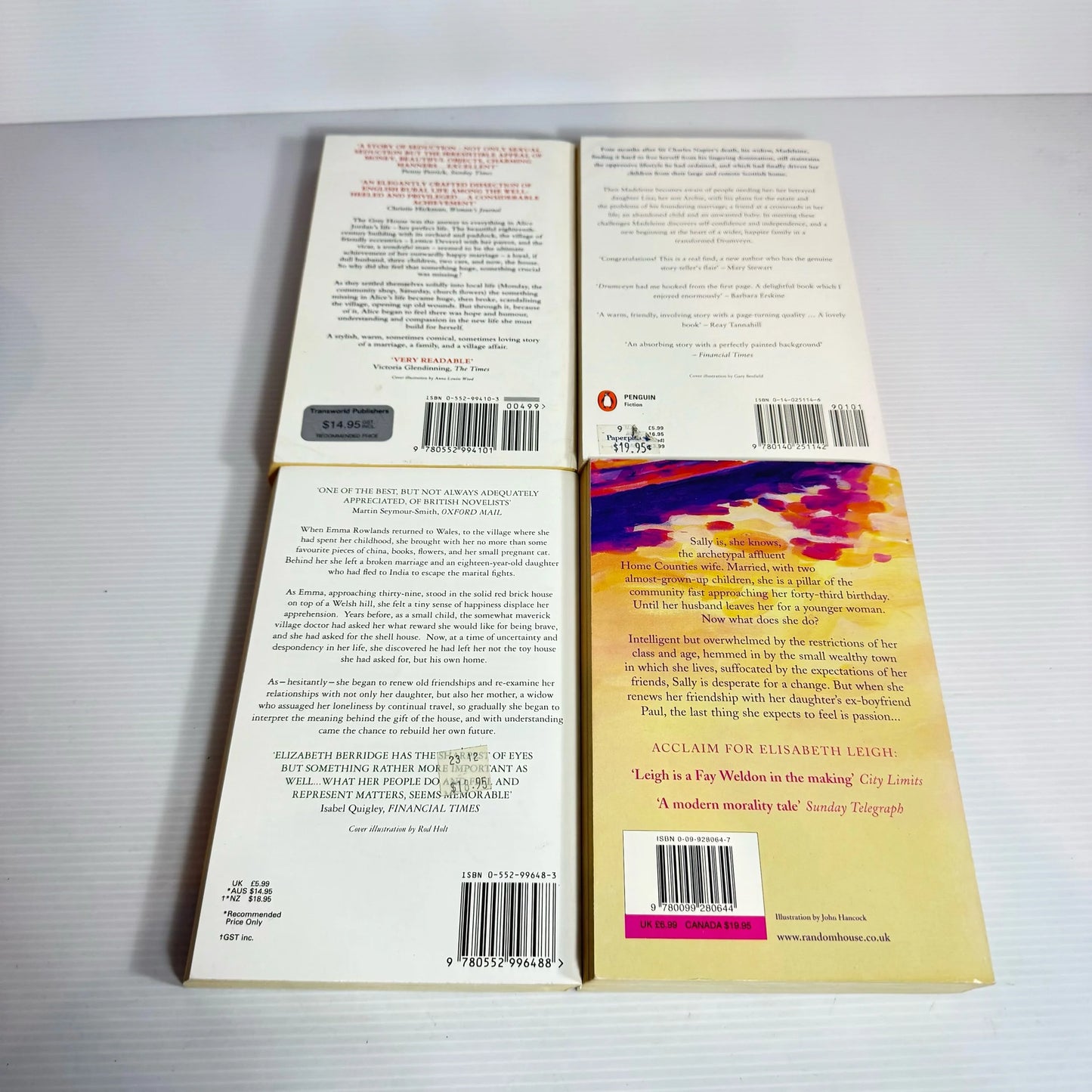 Romance Book Bundle x 4 Books : Mixed Authors (2342)